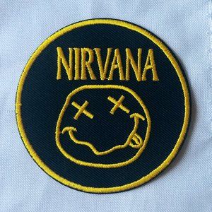 👾 2/$15: NIRVANA iron on patch